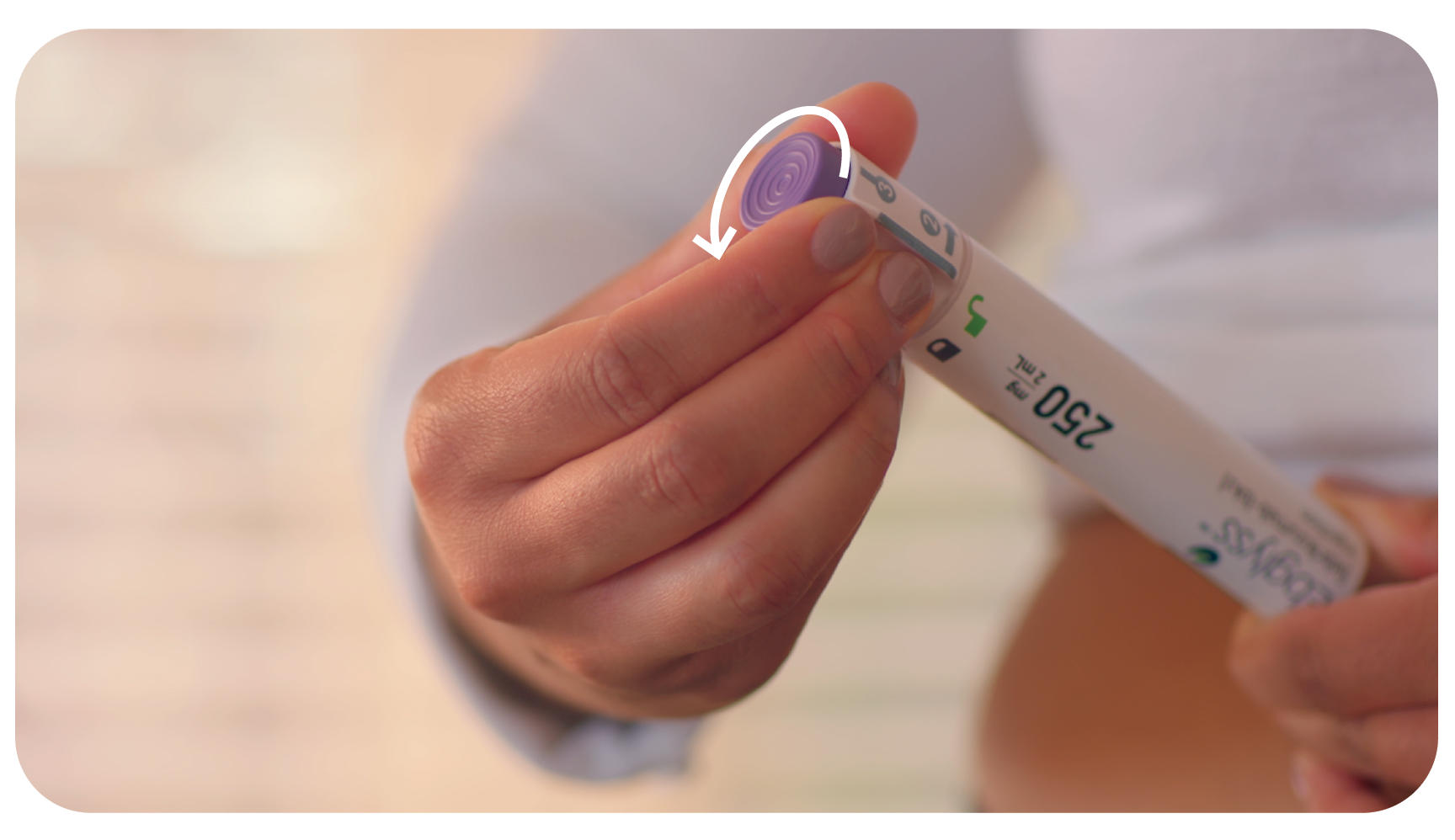 Injection steps images