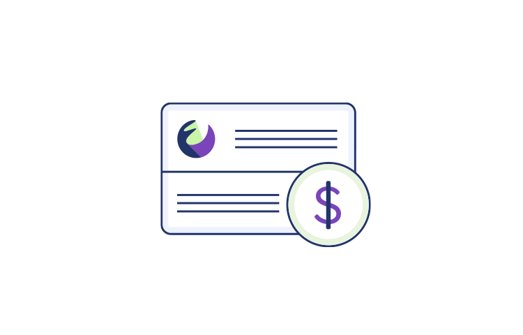 Savings Card graphic